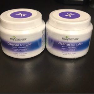 Isagenix Cleanse for life! Two canisters